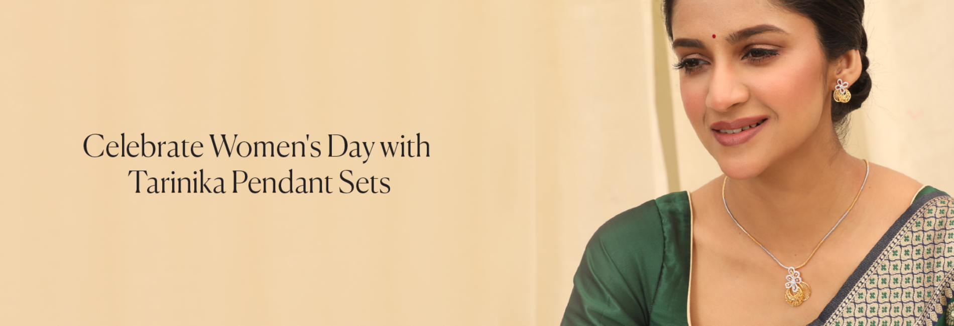 Celebrate Women's Day with Tarinika Pendant Sets