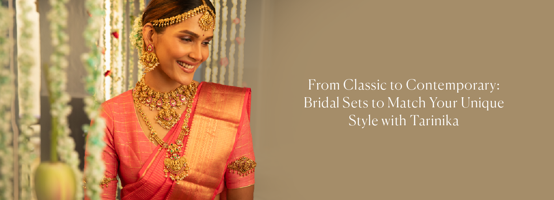 From Classic to Contemporary: Bridal Sets to Match Your Unique Style with Tarinika