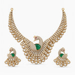 Mayura Victorian Peacock Necklace Set