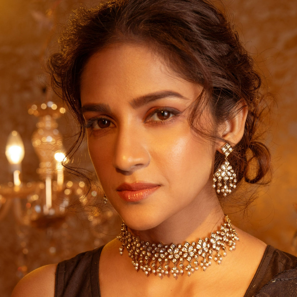 Dorothy Kundan Choker Set