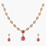 Rukmini Kundan Necklace Set