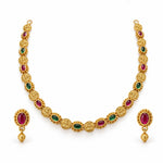 Rishika Antique Necklace Set