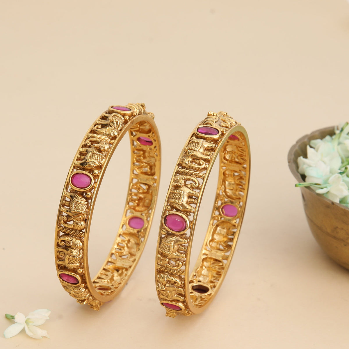 Gajitha Antique Bangles