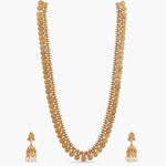 Dhivara Antique Coin Long Necklace Set