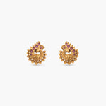 Mayurika Antique Stud Earrings