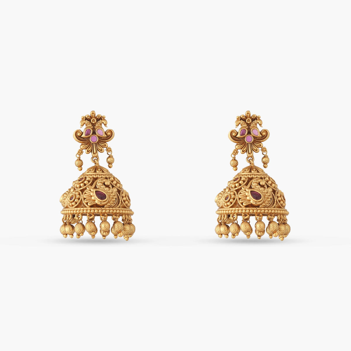 Rohini Antique Jhumka Earrings