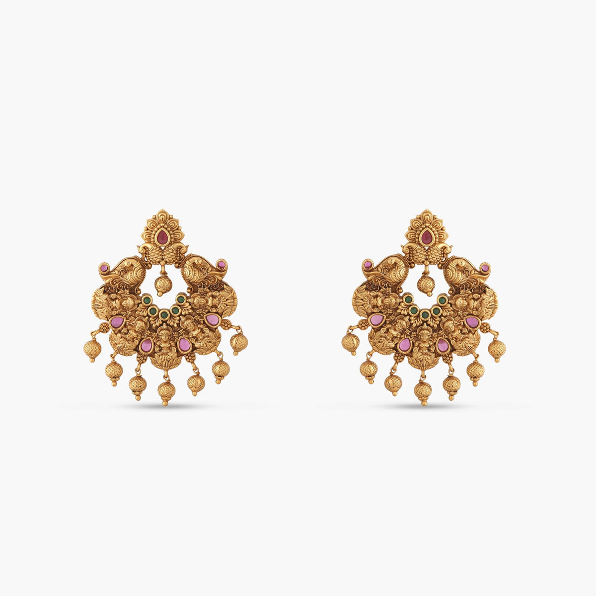 Anvitha Antique Chandbali Earrings
