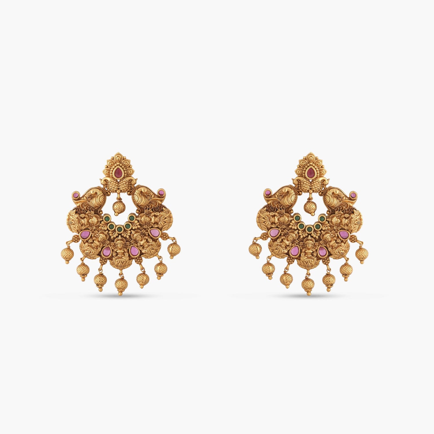 Anvitha Antique Chandbali Earrings