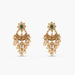 Yashvi Antique Chandbali Earrings