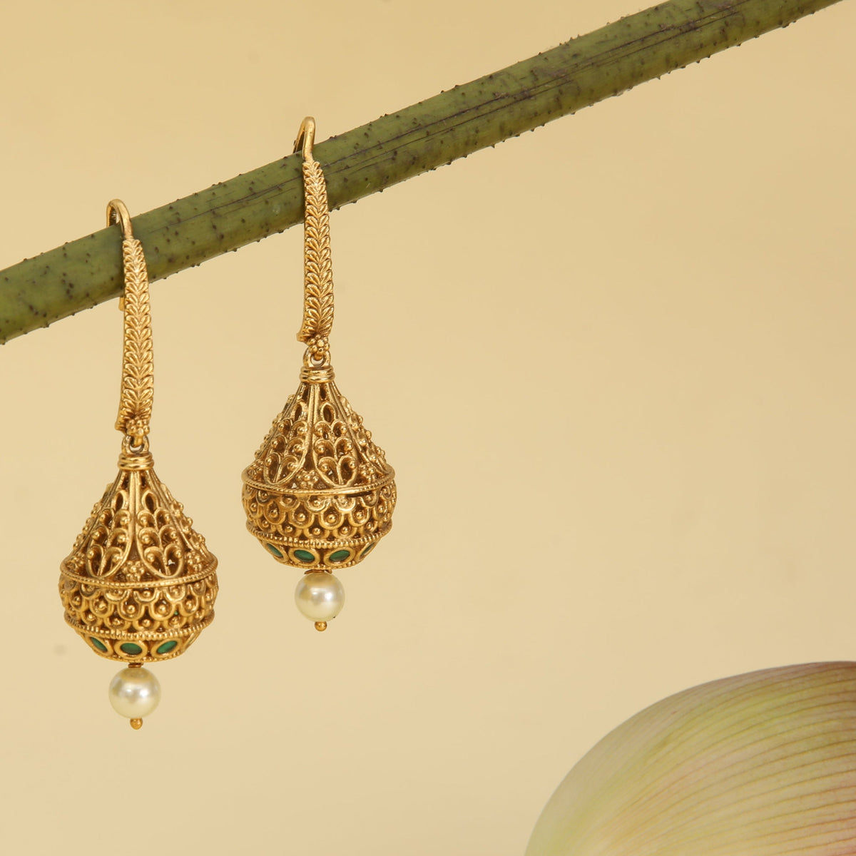 Ira Antique Drop Earrings