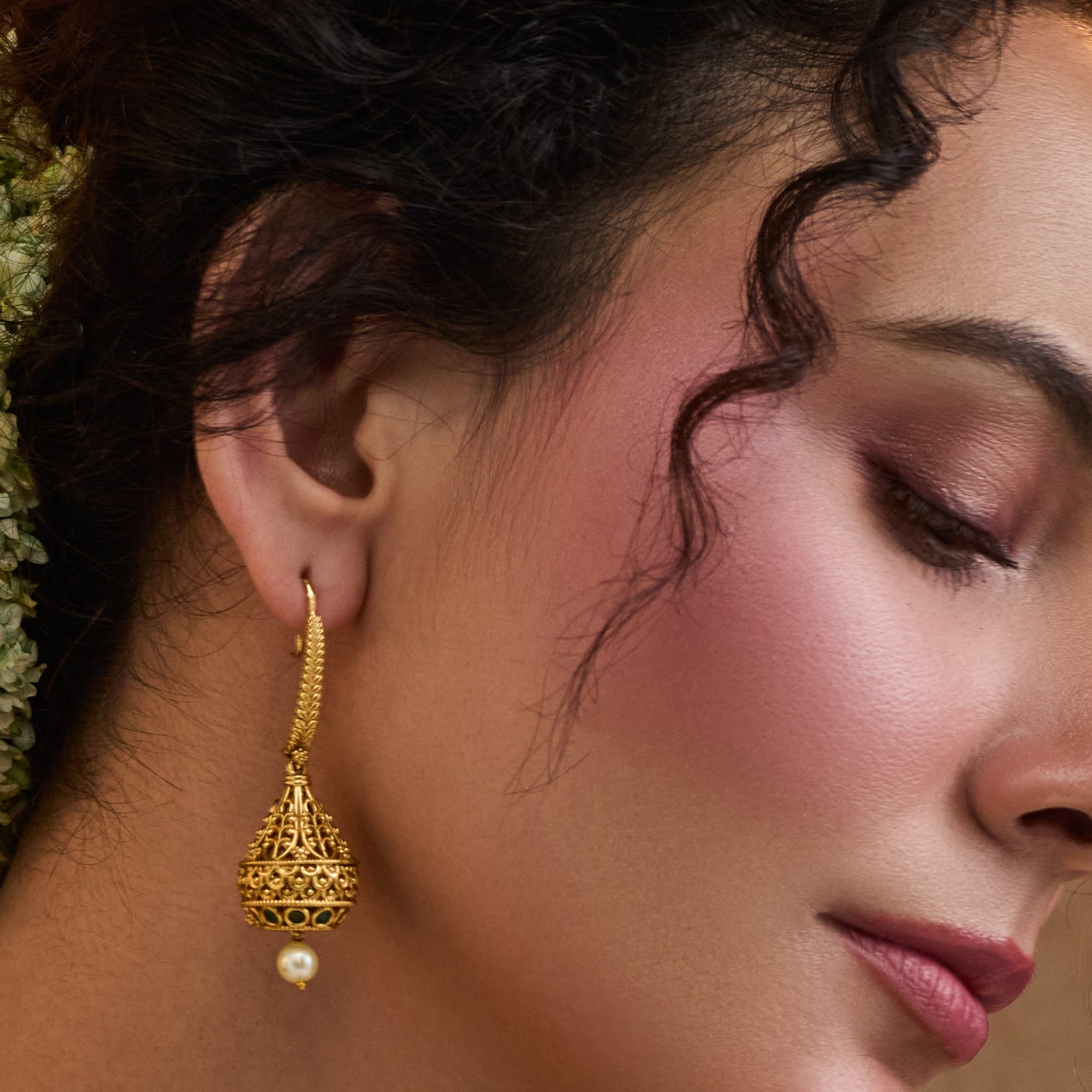 Ira Antique Drop Earrings