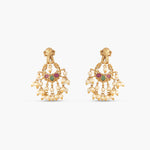 Meghna Antique Chandbali Earrings