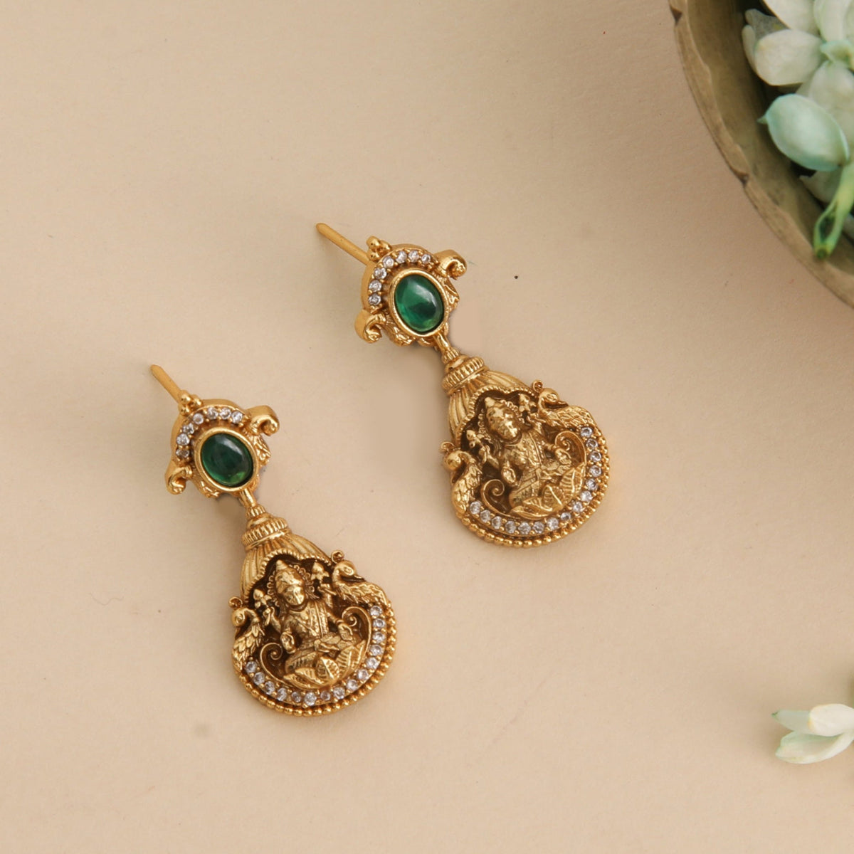Shrishti Antique Drop Earrings
