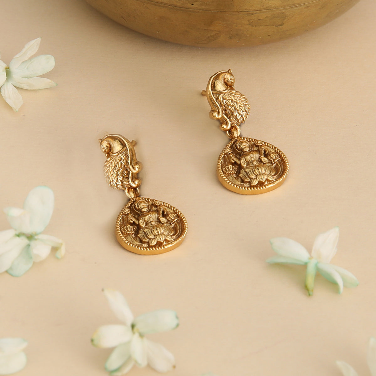 Lakshita Antique Drop Earrings