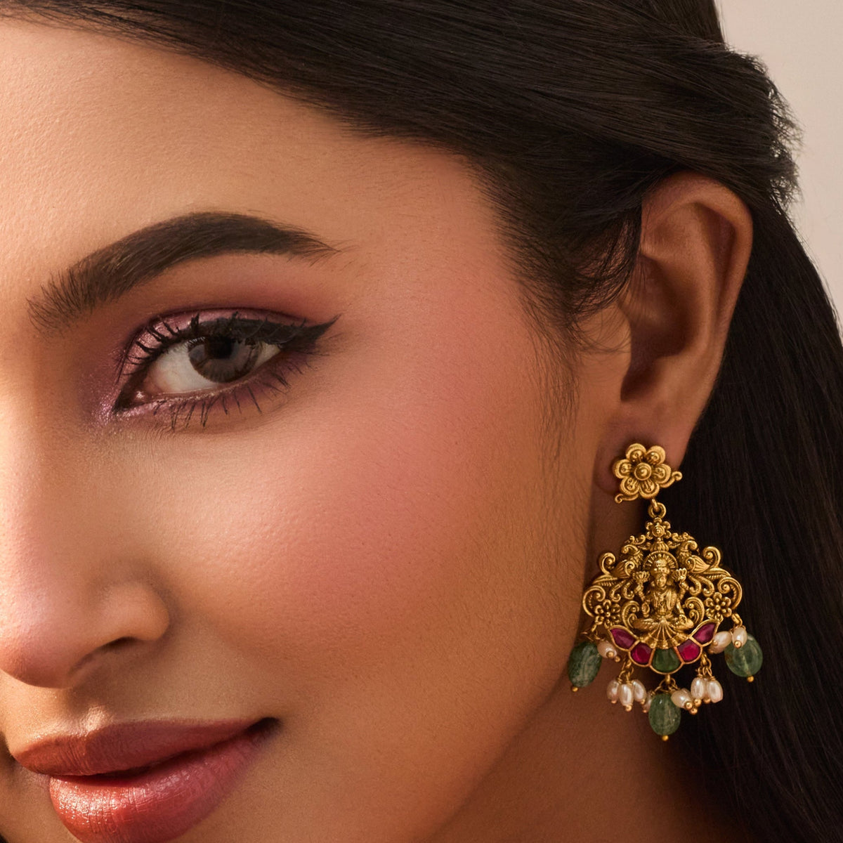 Lipika Antique Drop Earrings