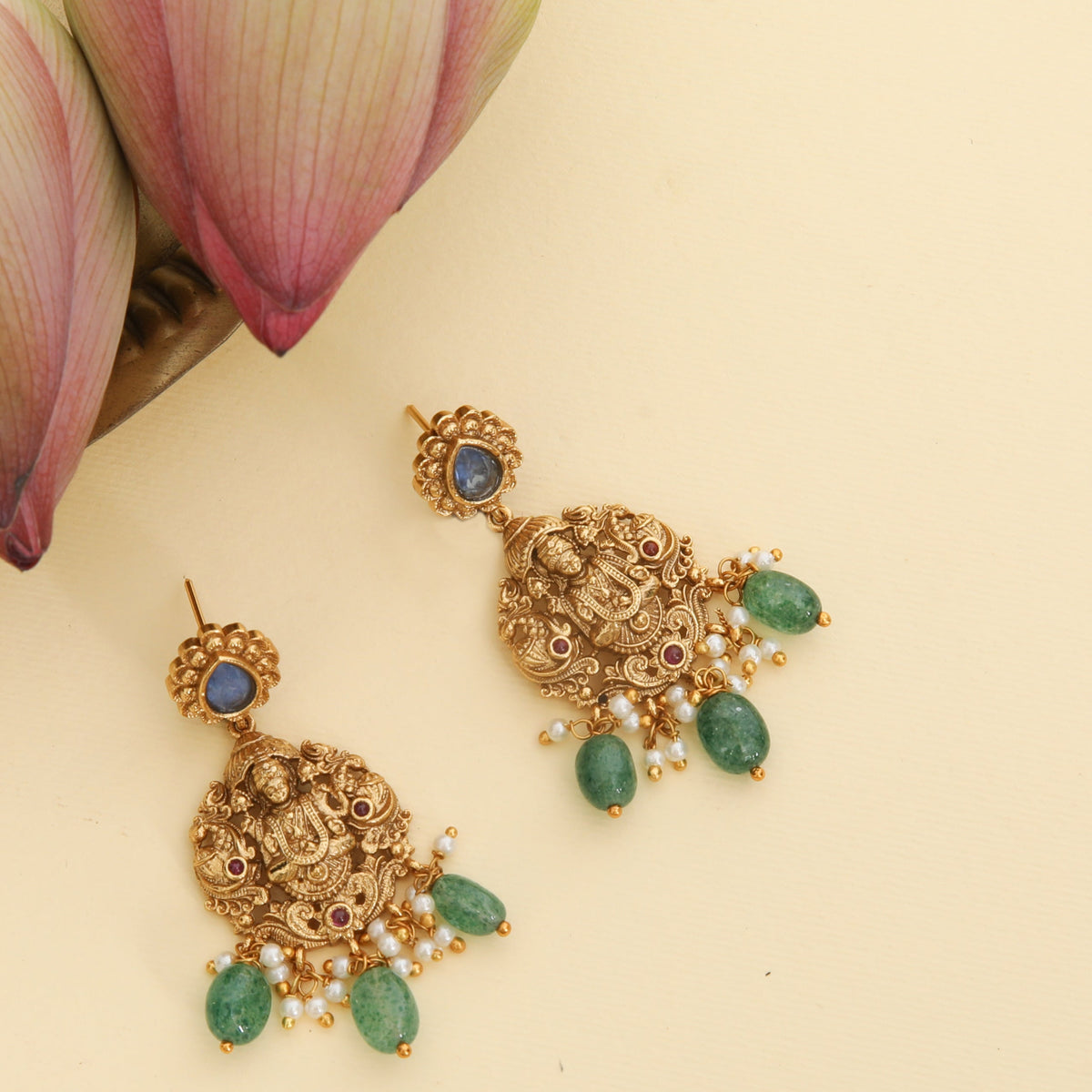 Maira Antique Drop Earrings