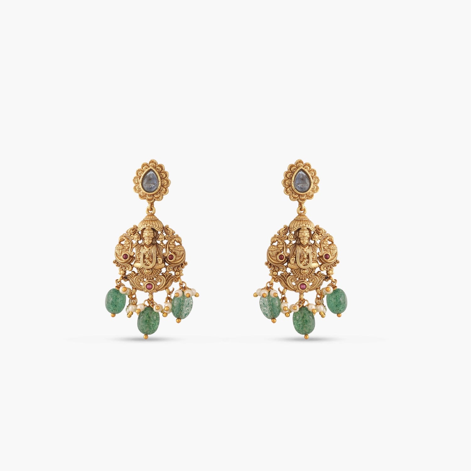 Maira Antique Drop Earrings