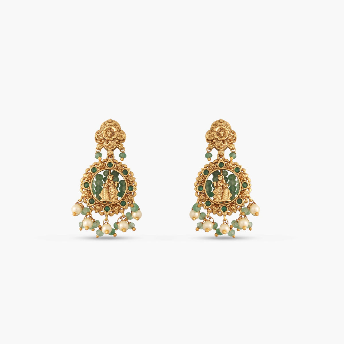 Muralika Antique Drop Earrings