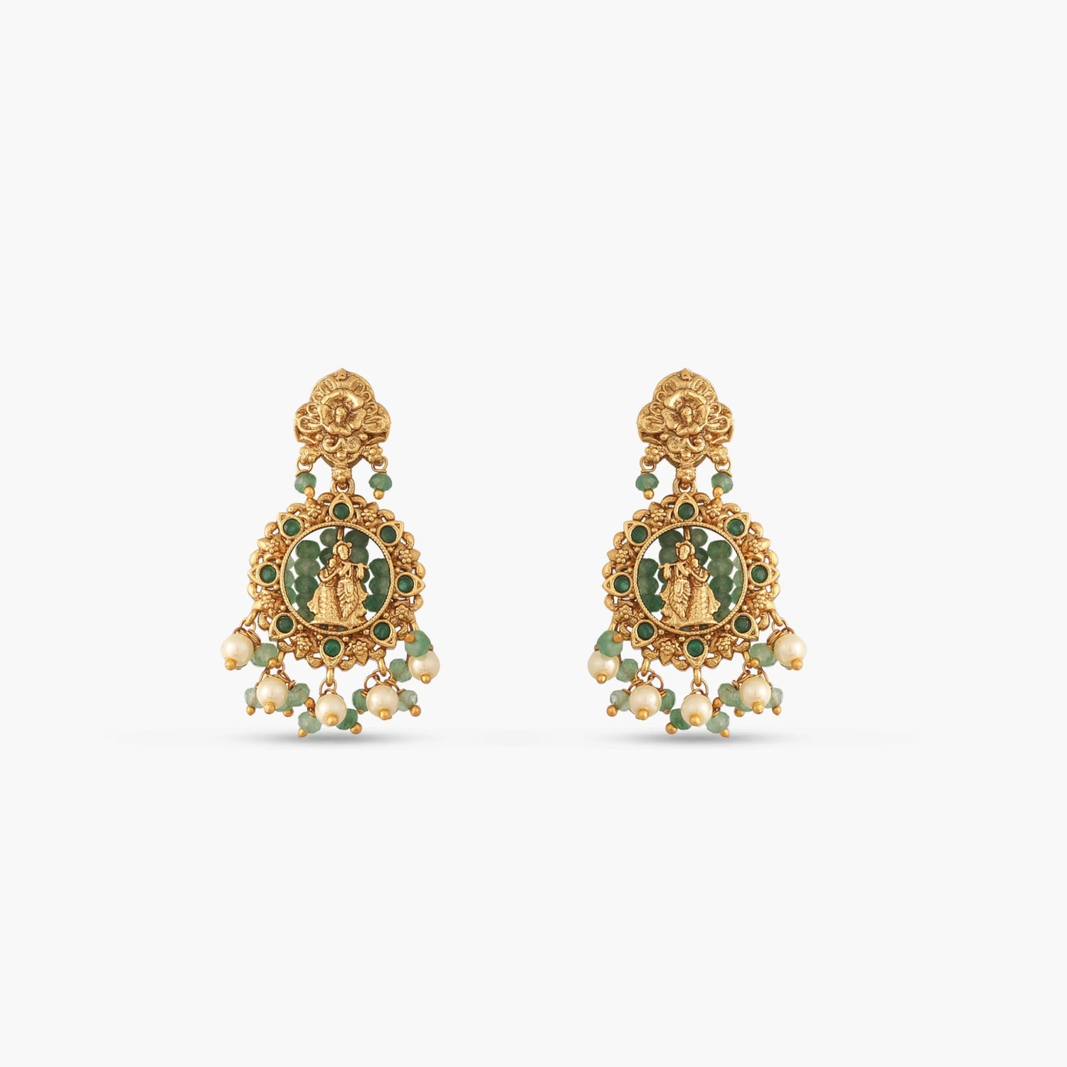 Muralika Antique Drop Earrings