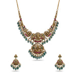 Gana Lakshmi Antique Temple Necklace Set