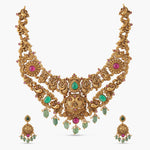 Mayura Layered Antique Necklace Set