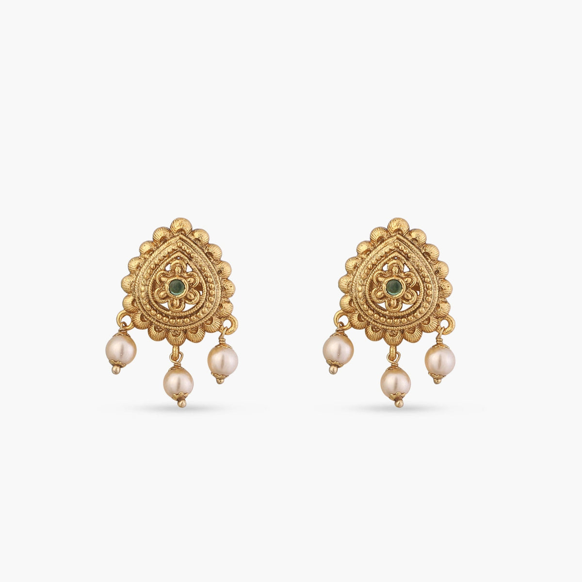 Gaurika Antique Stud Earrings