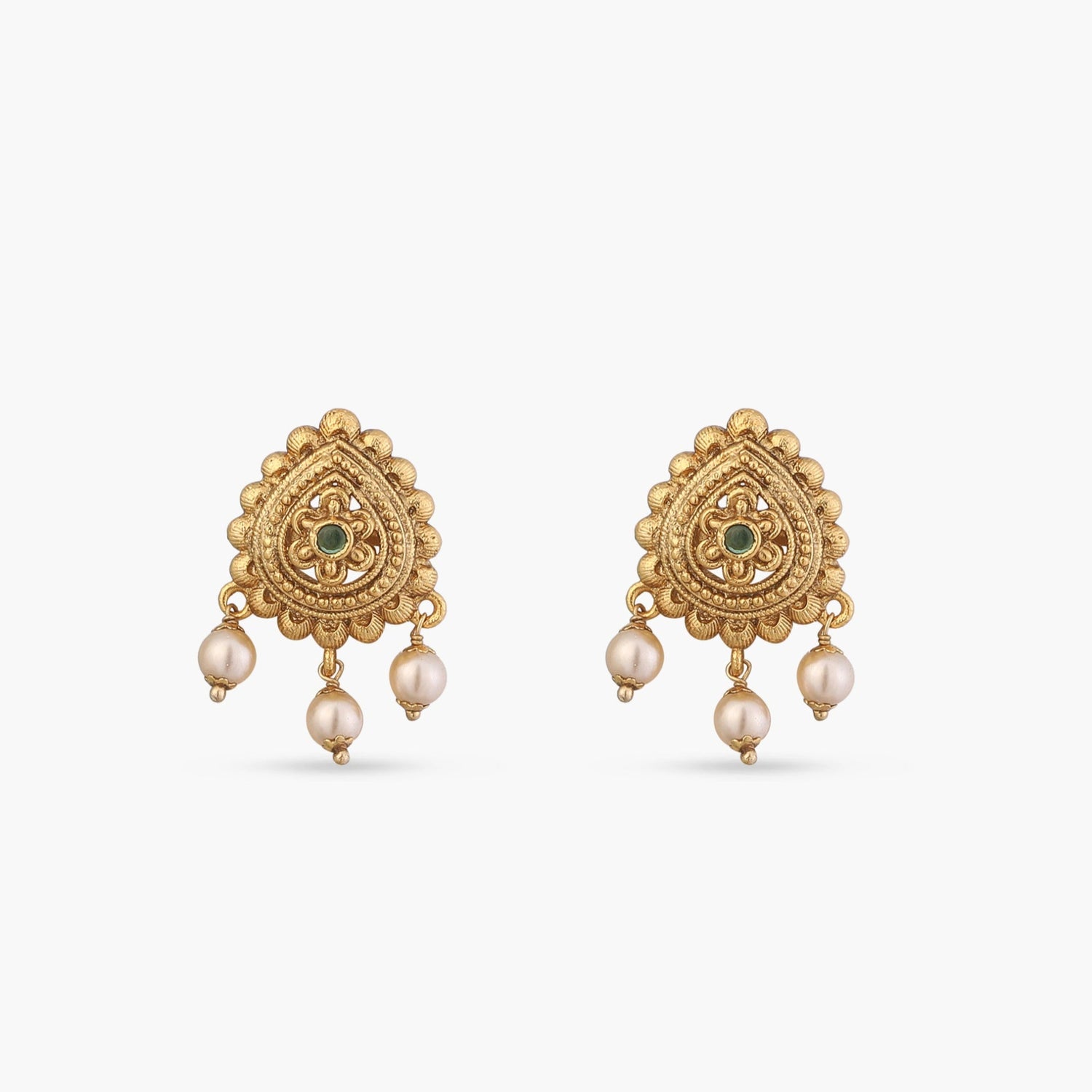 Gaurika Antique Stud Earrings