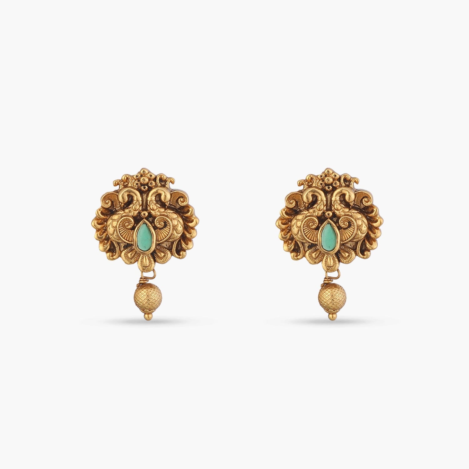 Ishvika Antique Drop Earrings