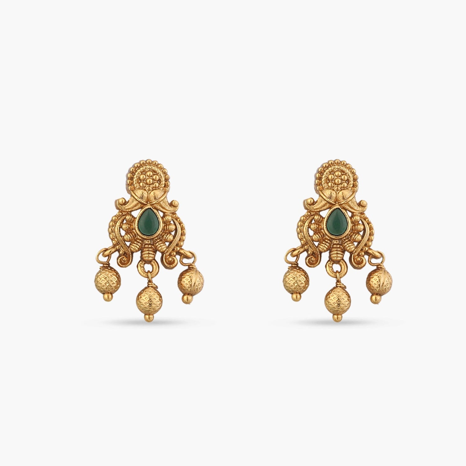 Bithi Antique Drop Earrings