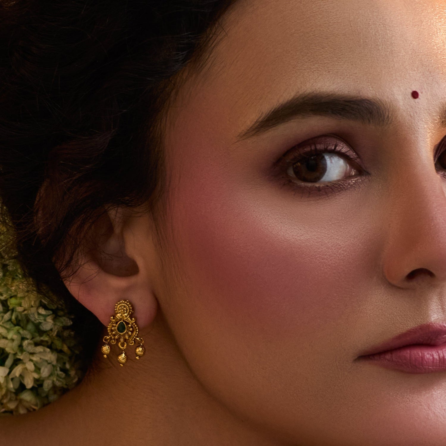 Bithi Antique Drop Earrings