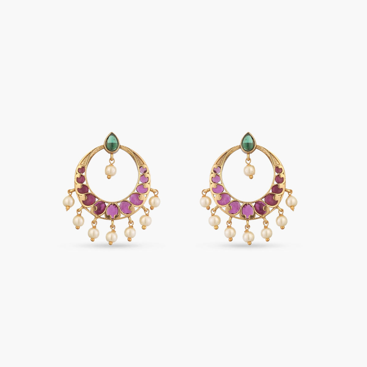 Amrita Antique Chandbali Earrings