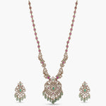 Elanor Nakshatra CZ Long Necklace Set