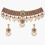 Iravya Antique Choker Set