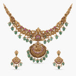 Hridika Antique Necklace Set