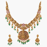 Adhira Antique Necklace set