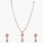 Blush Nakshatra CZ Necklace Set