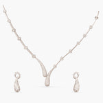 Twinkle CZ Necklace Set