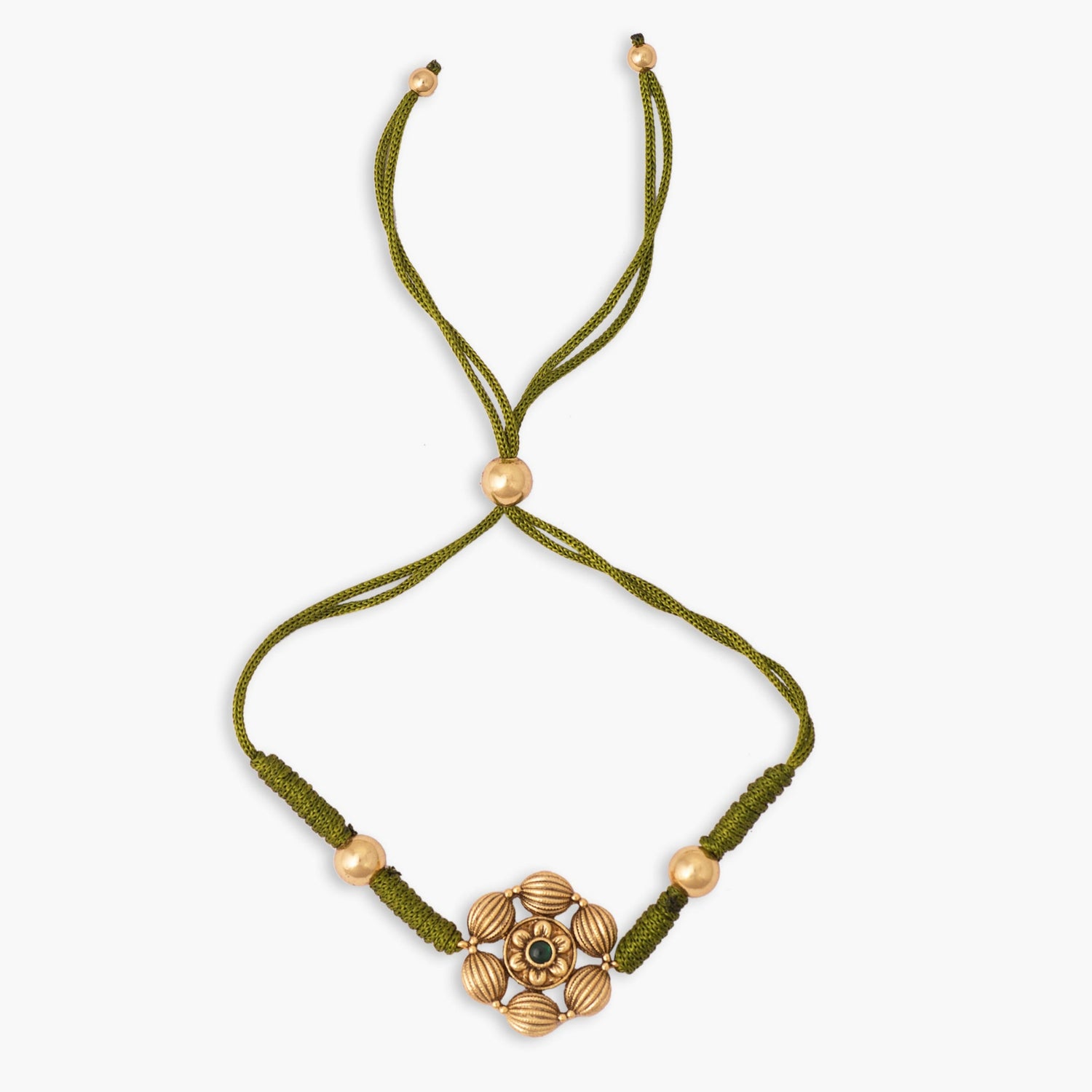 Shrishti Beaded Antique Rakhi