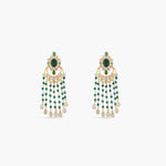 Classic Beads Chandbali Earrings