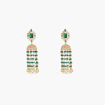 Classic Beads Jhumki Earrings