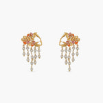 Jalaja Classic Floral Drop Earrings