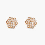 Regal Kundan Stud Earrings
