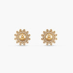Swara Antique Stud Earrings