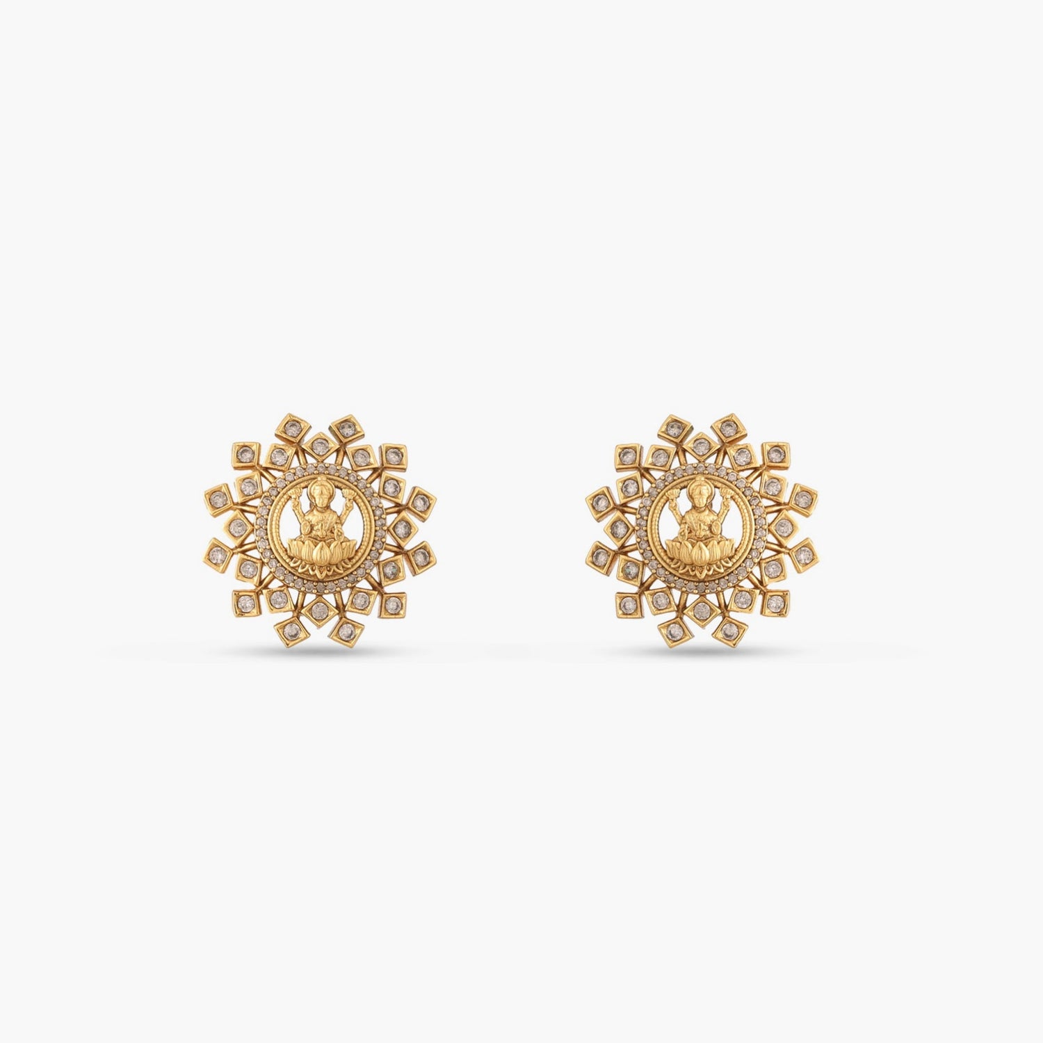 Swara Antique Stud Earrings