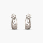 Starburst Nakshatra CZ Earrings