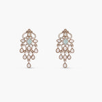 Ardeyi CZ Mint Stud Earrings