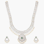 Idika Nakshatra CZ Bridal Long Necklace Set