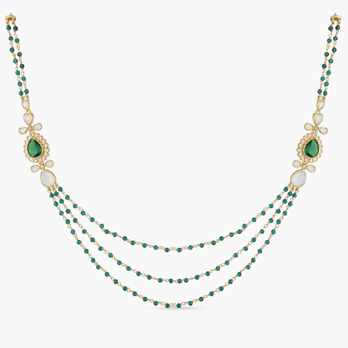 Classic Beads Layered Necklace