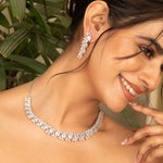 Luz Nakshatra CZ Necklace Set