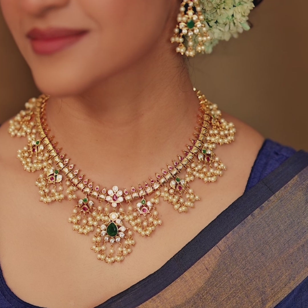 Premal Antique Necklace Set